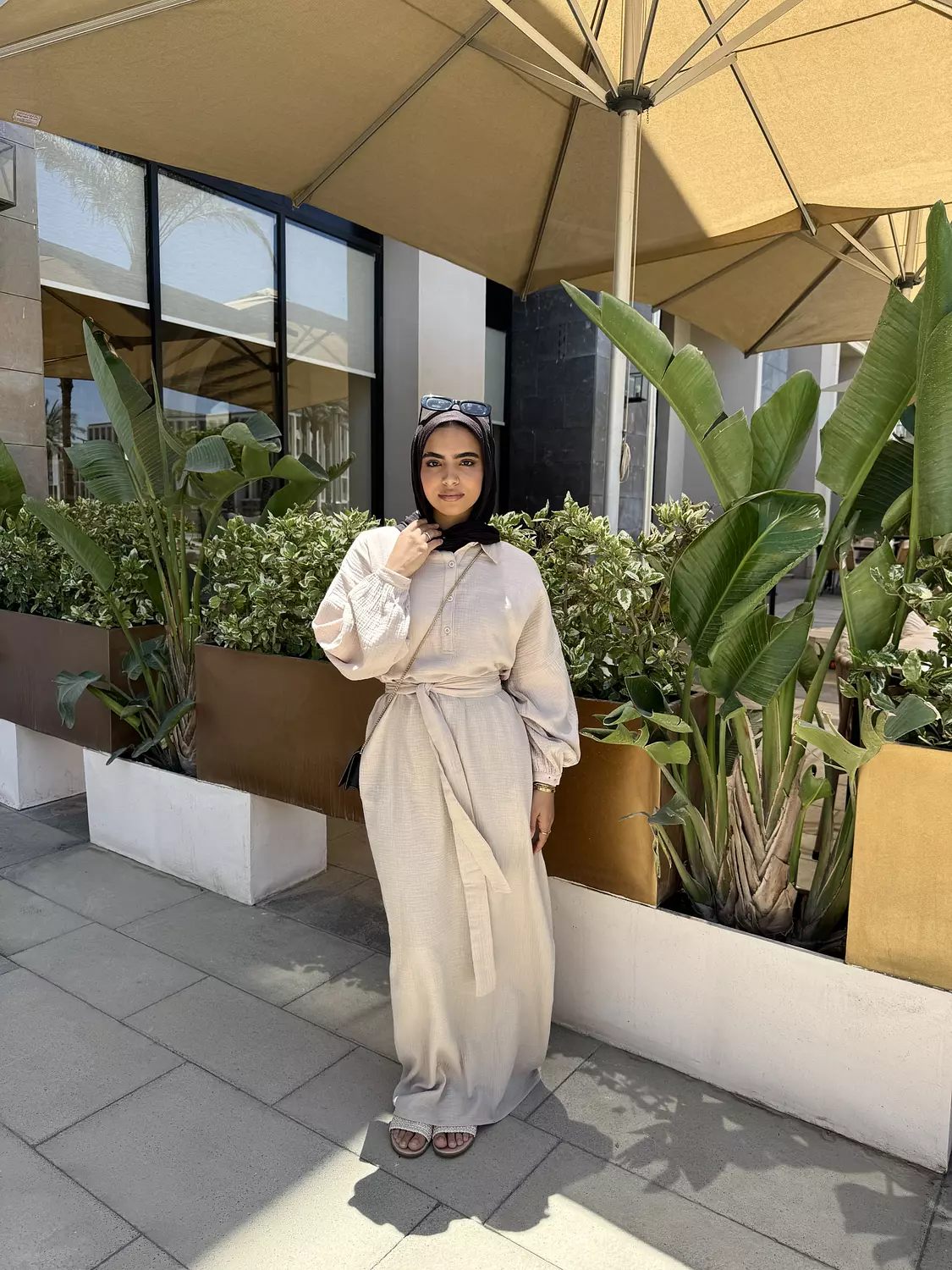 Feels like summer dress in beige 2