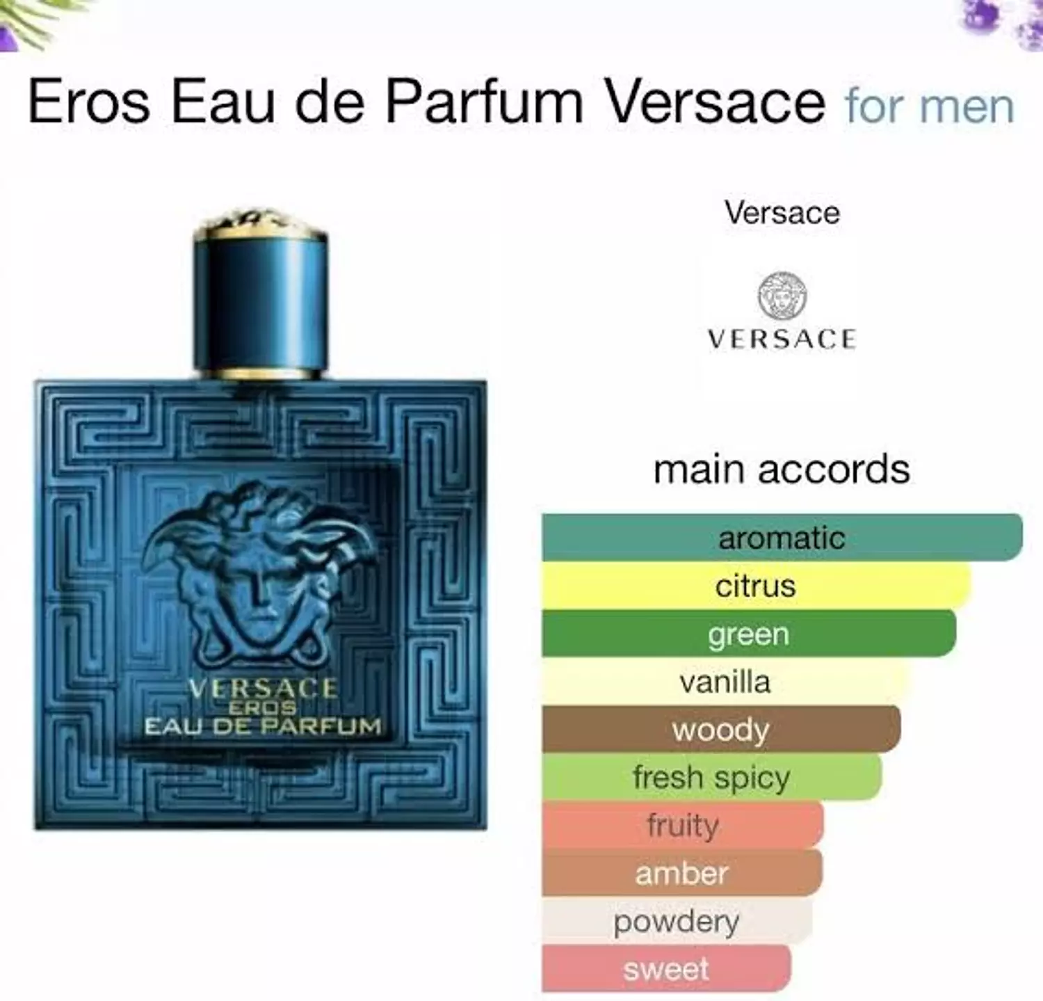 Eros Eau de Parfum Versace hover image