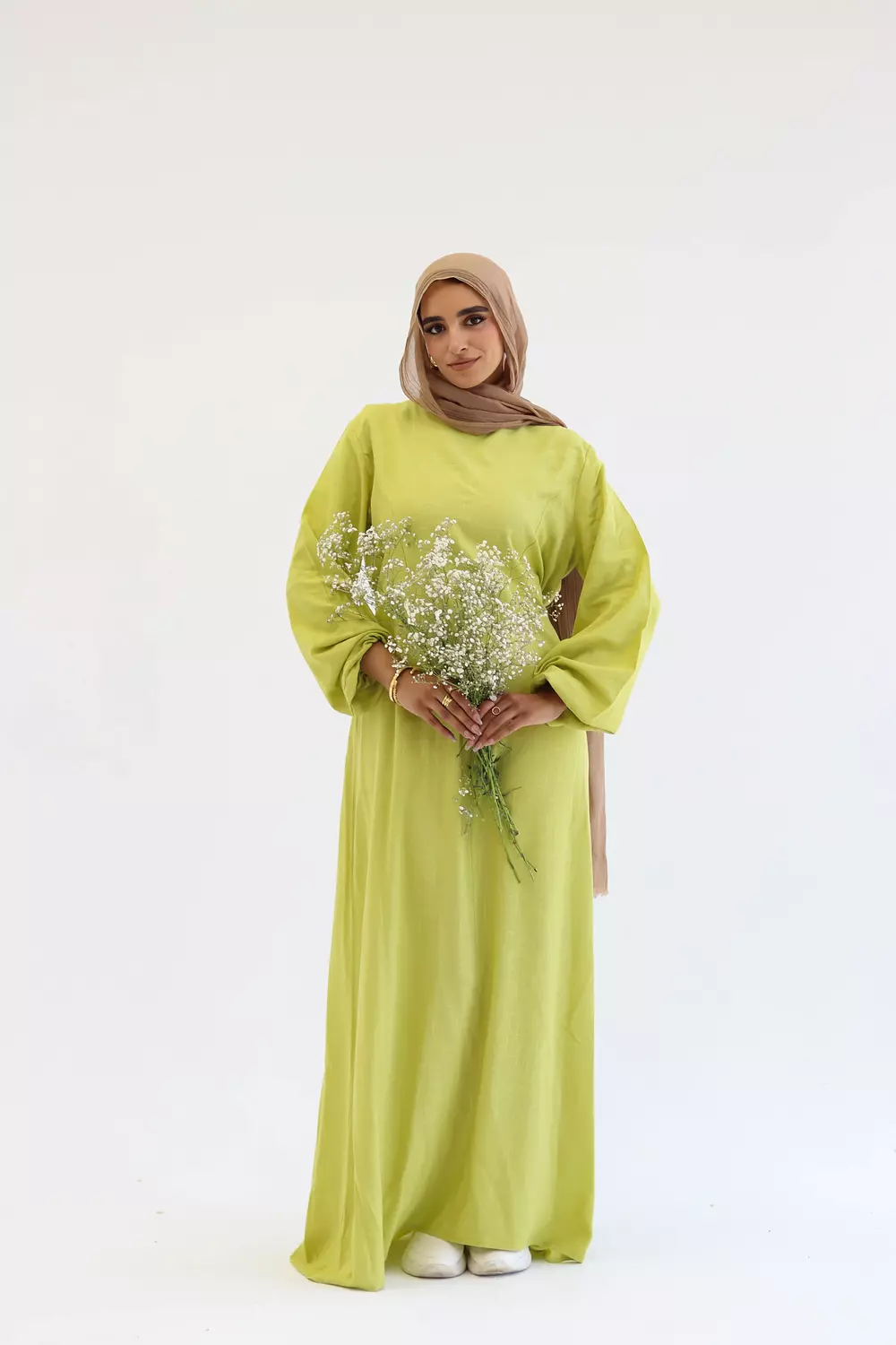 Kiwi Pure Linen Dress 