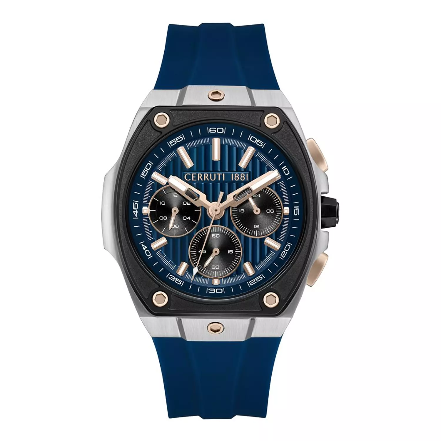 Cerruti 1881 Blue & Silver Chronograph CIWGO0085004 image