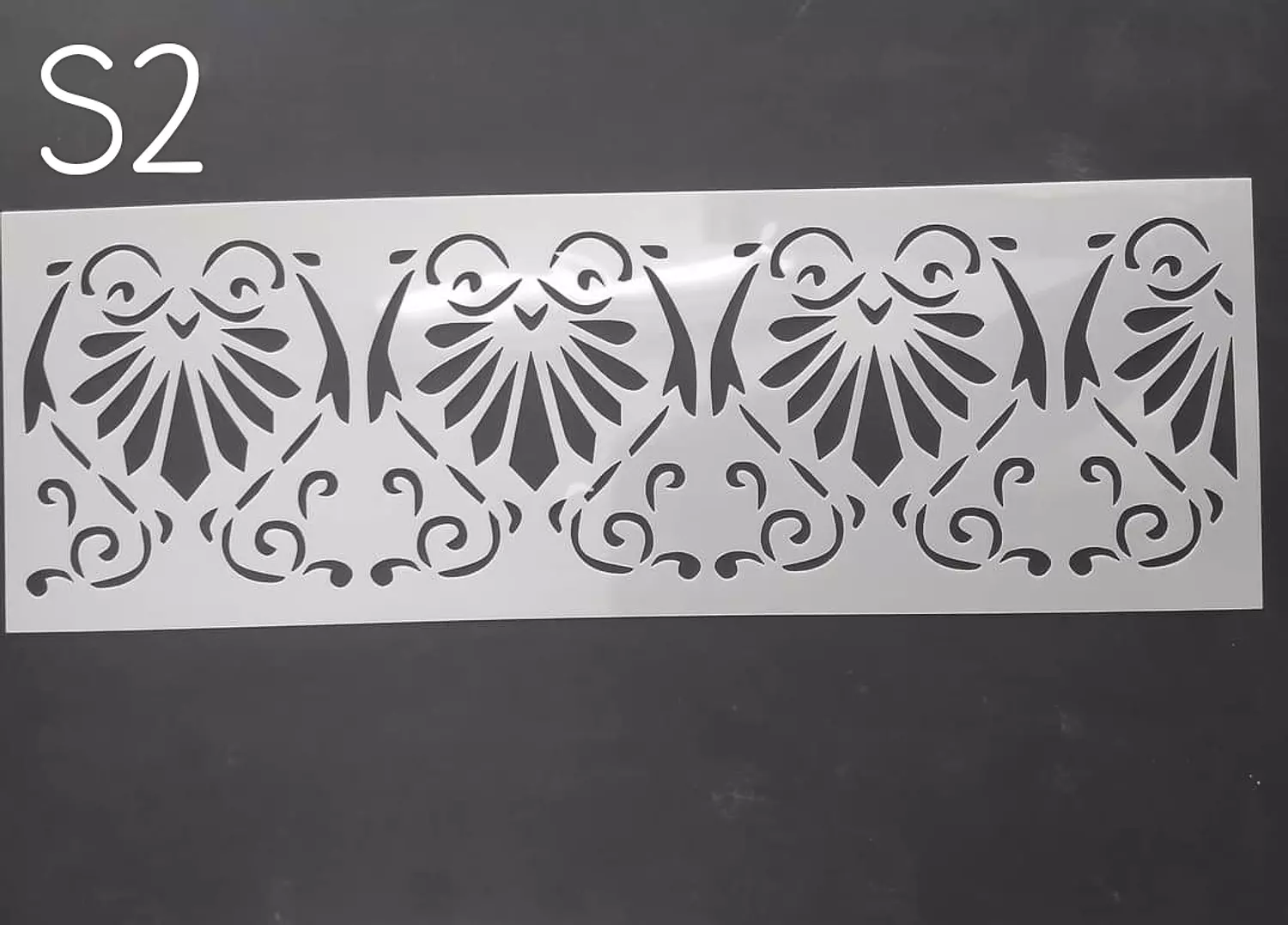 استنسل مفرغ طويل (اشكال مختلفة) Stencils(Different forms)   13
