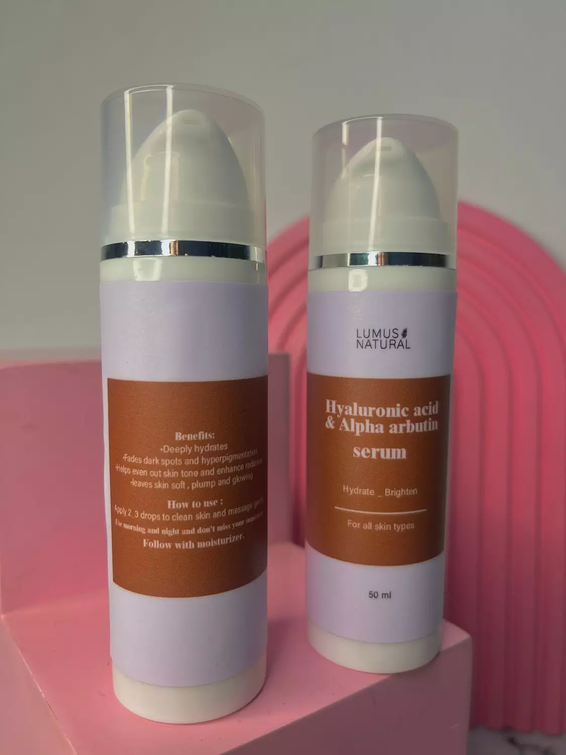 HAYLURONIC ACID+ALPHA ARBUTIN 1