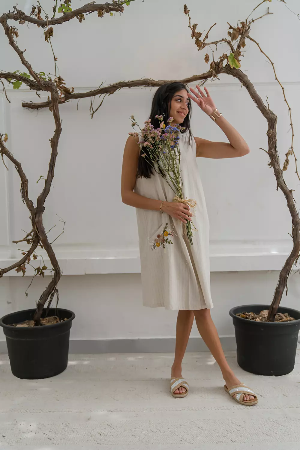 Floral Pocket Dress hover image