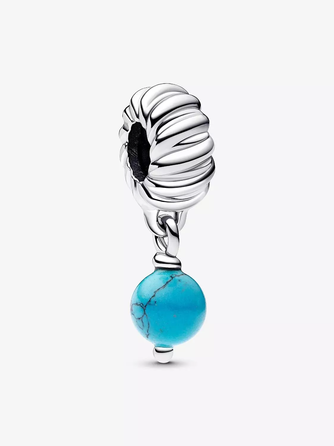 Turquoise-colored Dangle Charm Sterling silver image