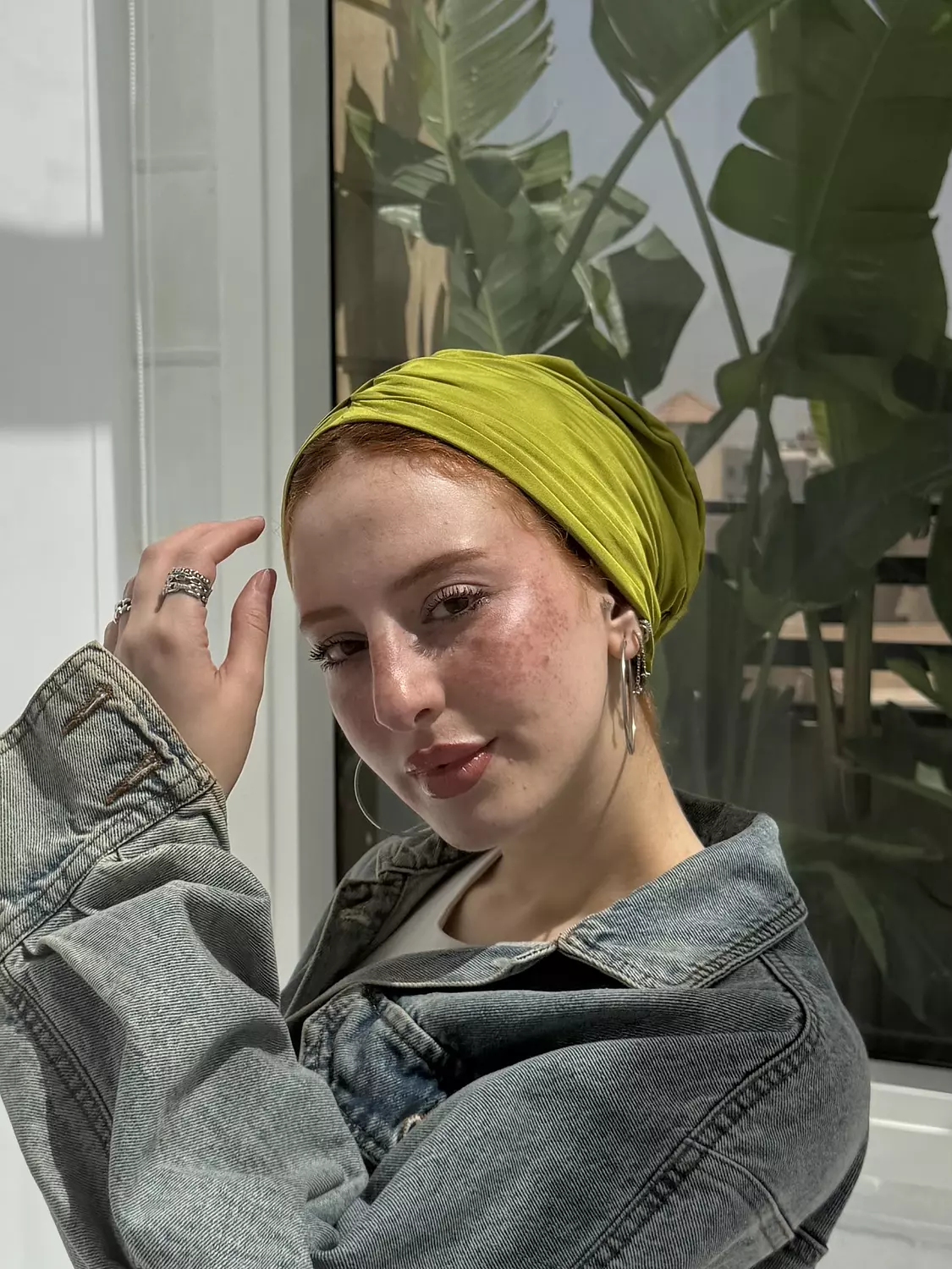 The lime green turban 1