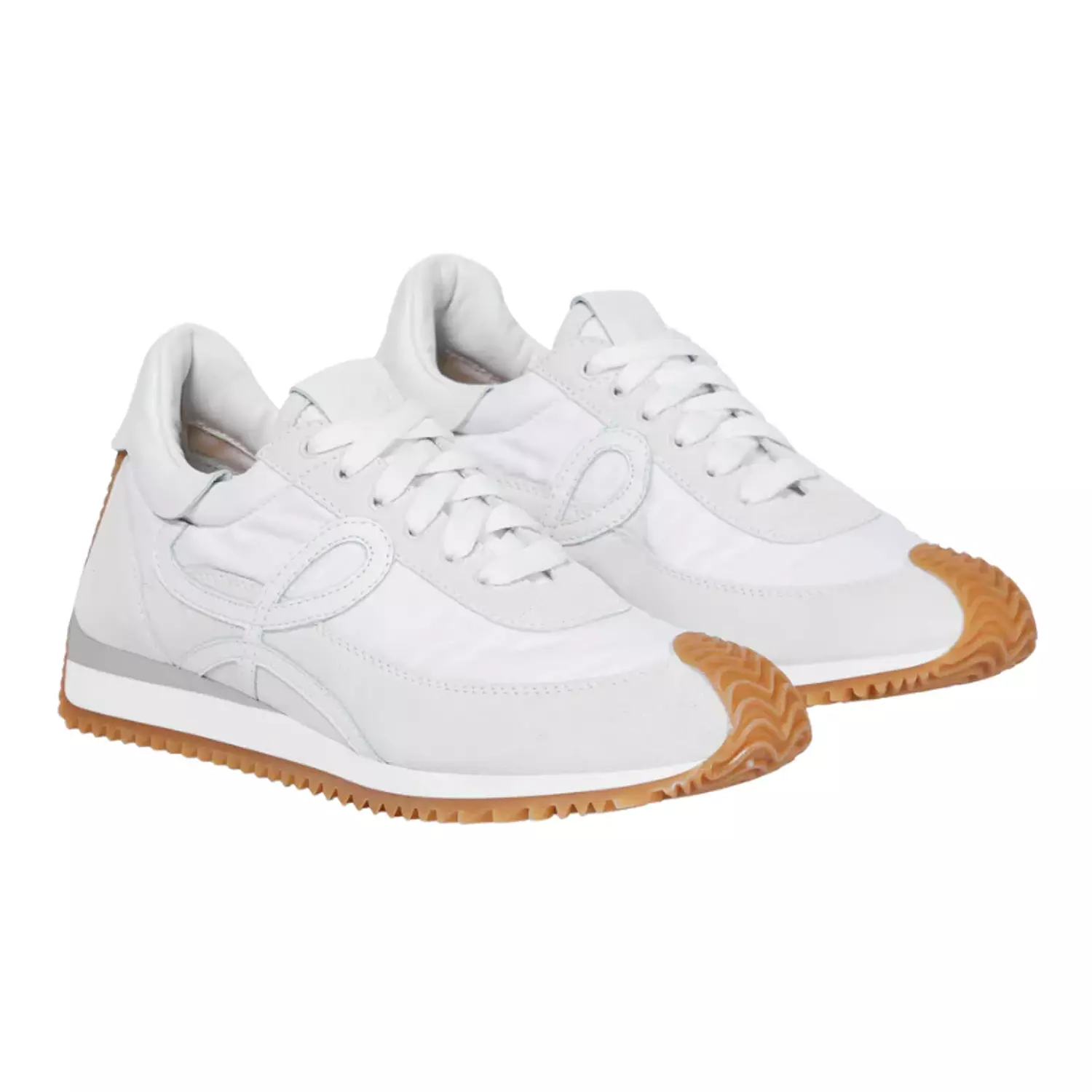 LOEWE Flow Runner Low - White Light Grey Gum hover image