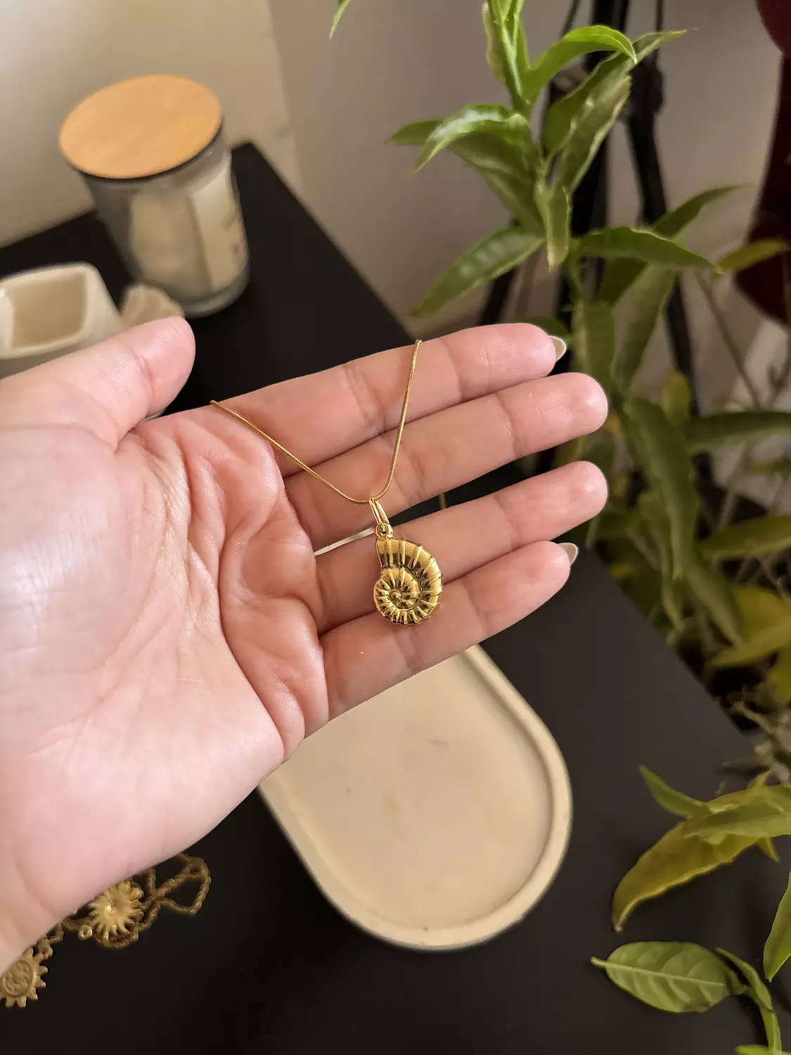 Ocean Spiral necklace  image