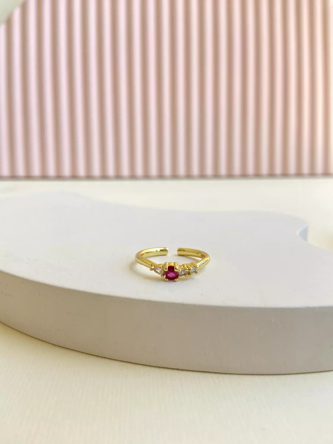 Pink tiny rings 6