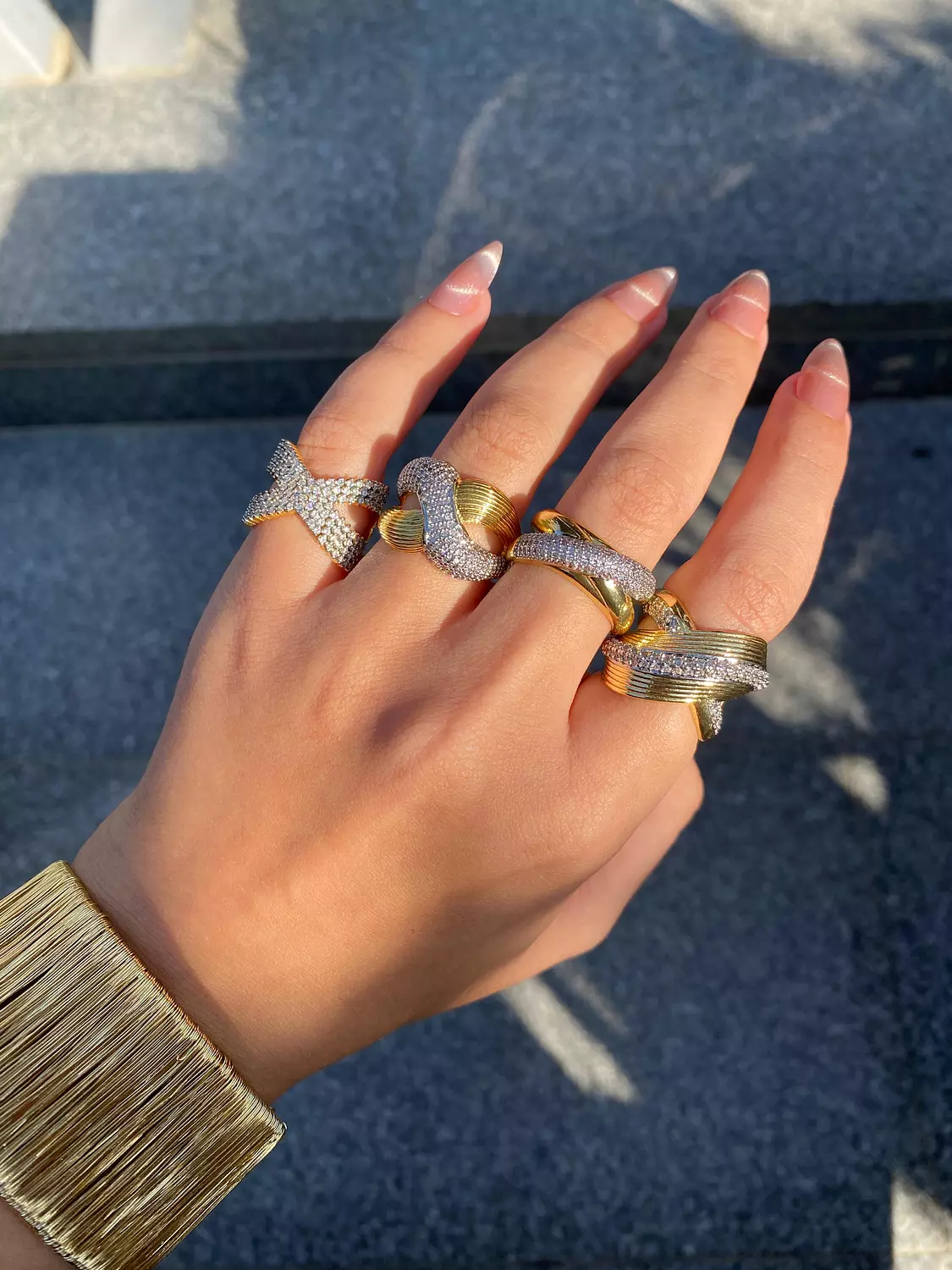 Champagne rings image