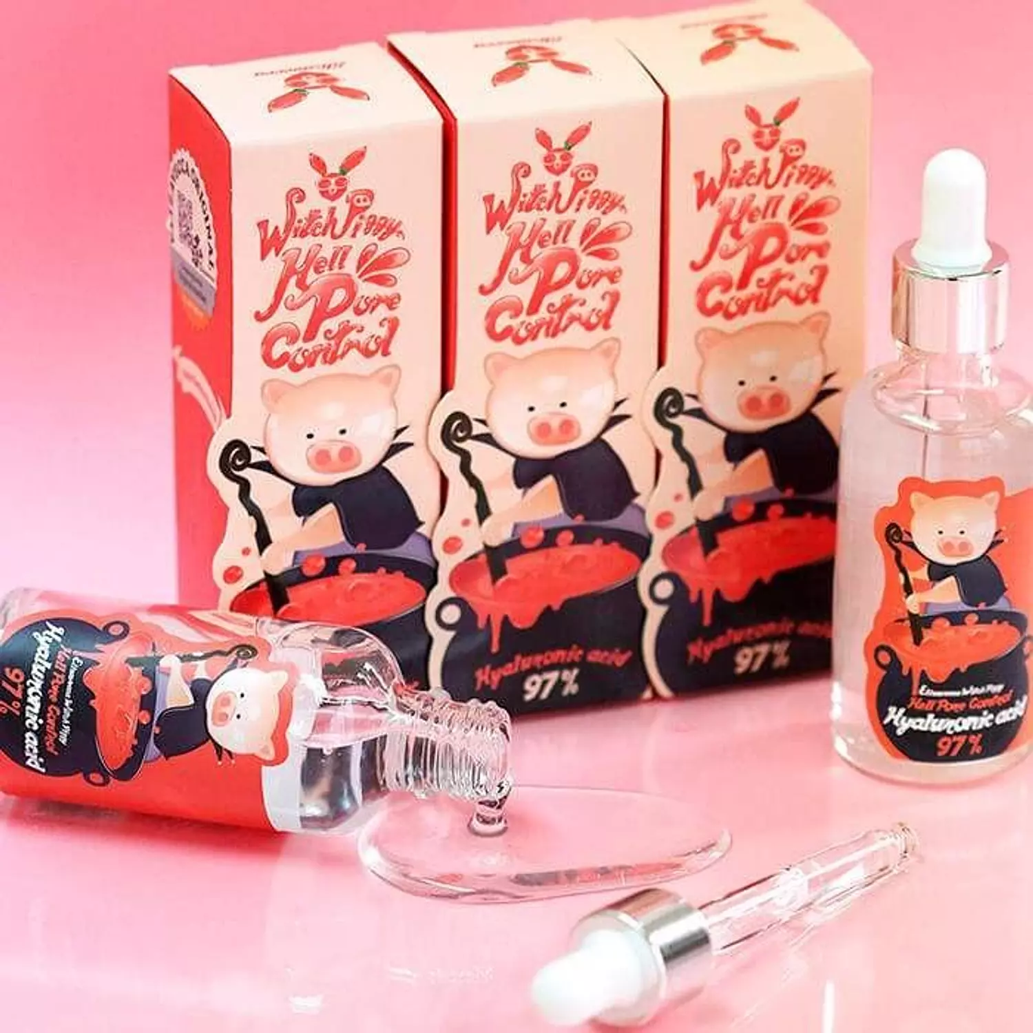 ELIZAVECCA Witch Piggy Hell Pore Control Hyaluronic Acid 97% 50Ml ( 2027 ) image