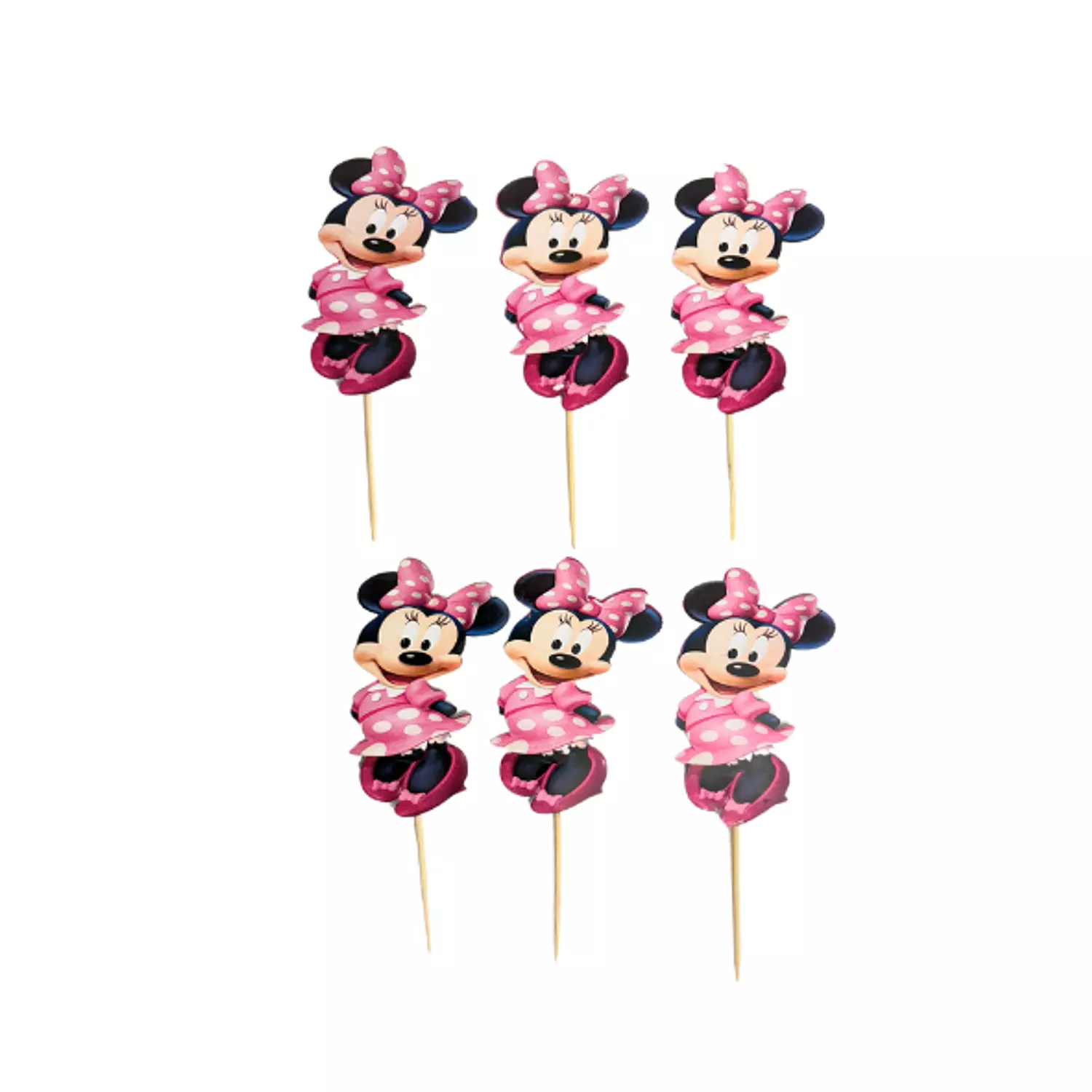 Minnie Mouse Cupcake Toppers
