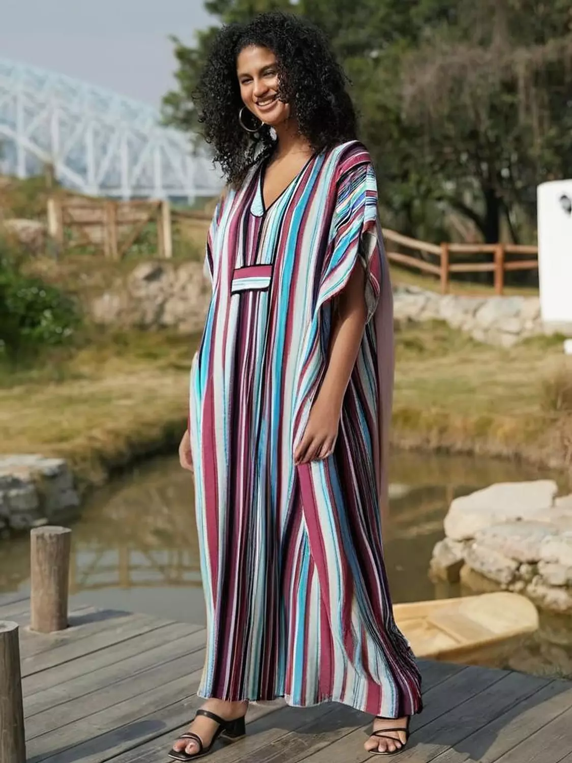 Stripped kaftan  2