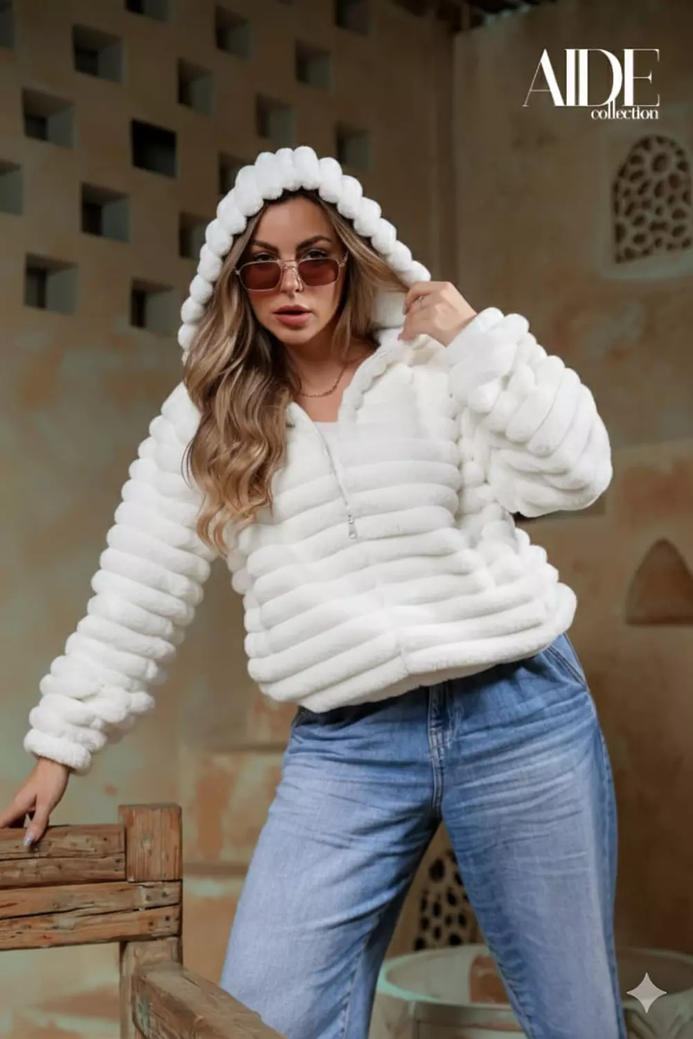 Fur jacket hover image