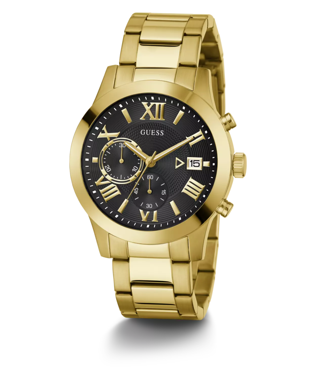 GUESS W0668G8 Men's  Watch Gold Tone Stainless Steel Bracelet 4