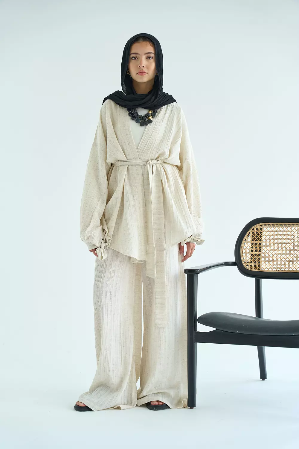 Crunchy set in beige 4