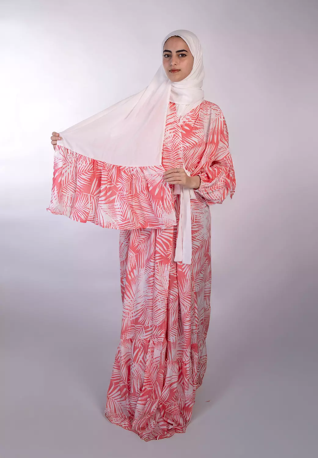 Ruffled Wrap Issdal 8