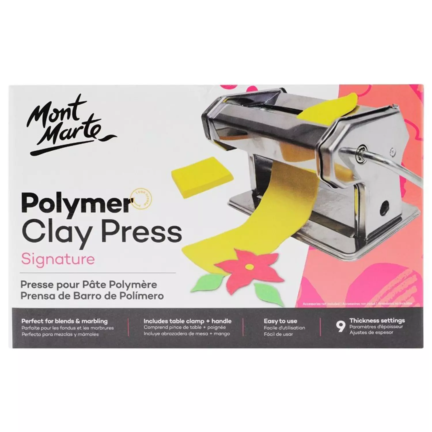 Mont Marte Polymer Clay Press Signature 3