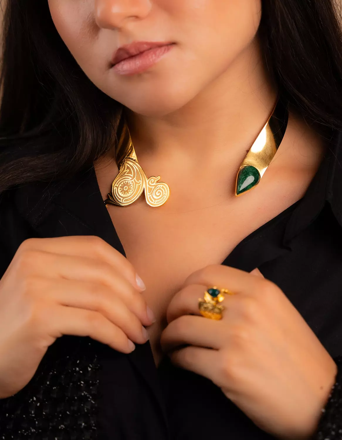 Emerald Dunes Necklace image