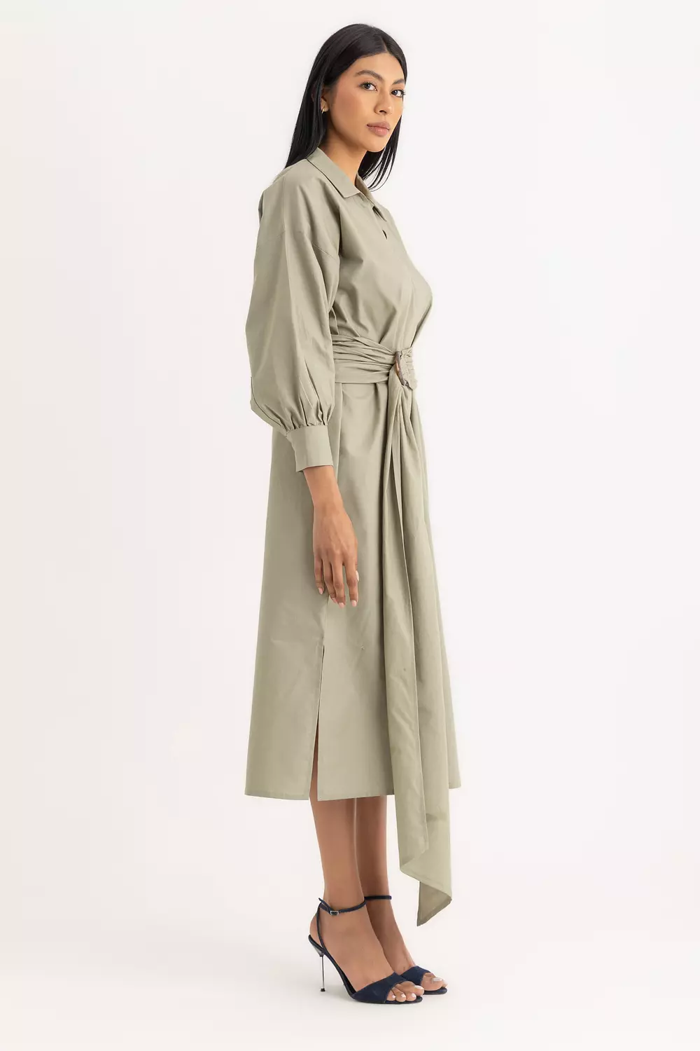 The Oxford Pola Shirt Dress 3