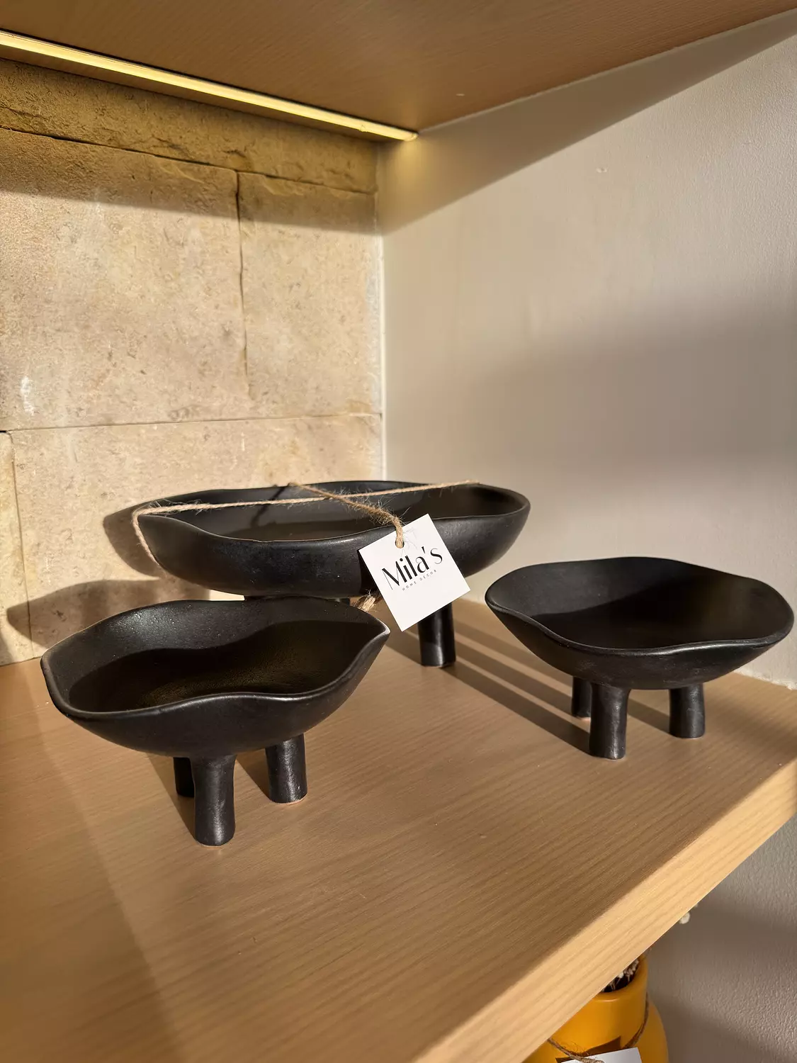 Organic set black image