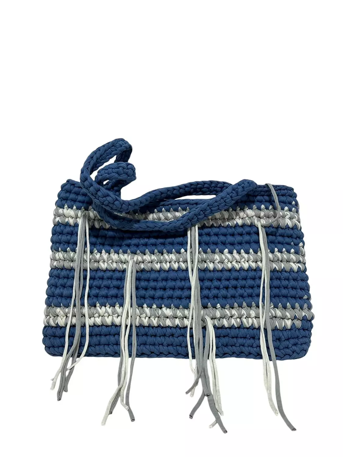 Crochet Bag - Blue image