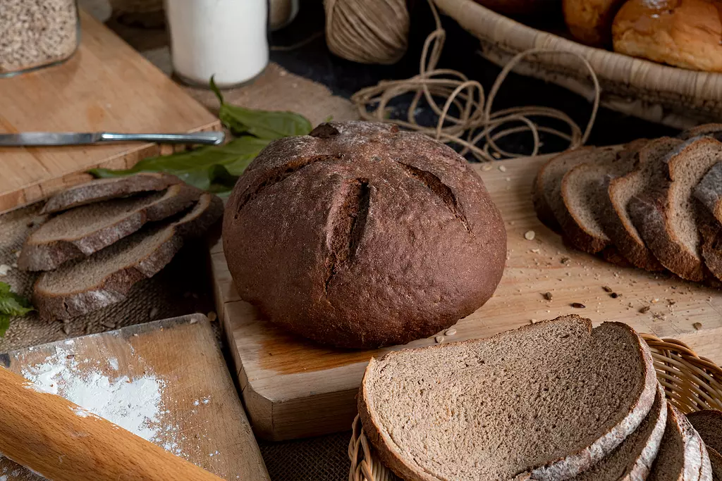 Dark Rye 50/50 Bread (Bauernbrot)