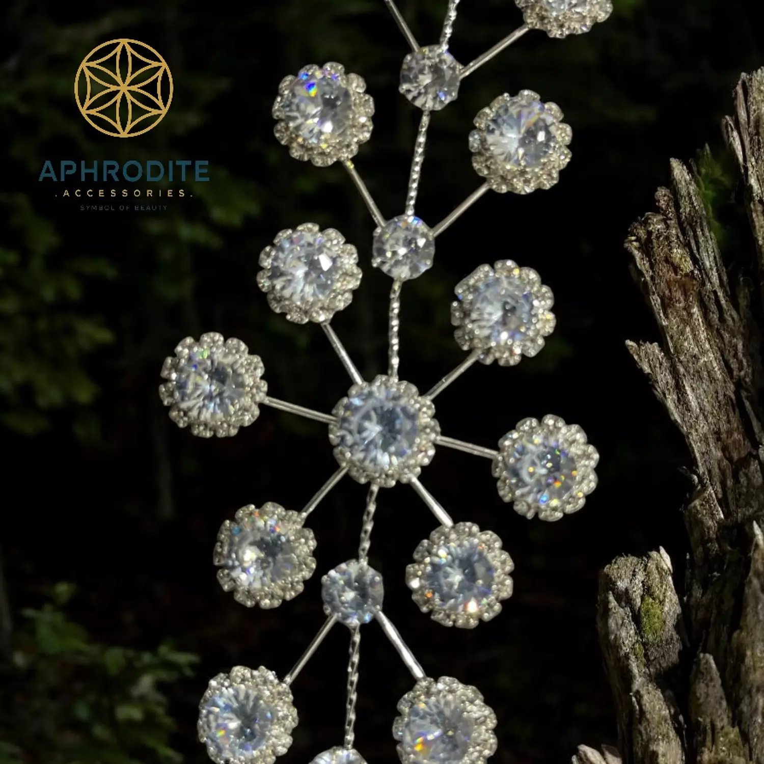 Bridal Bloom - Hairpiece hover image