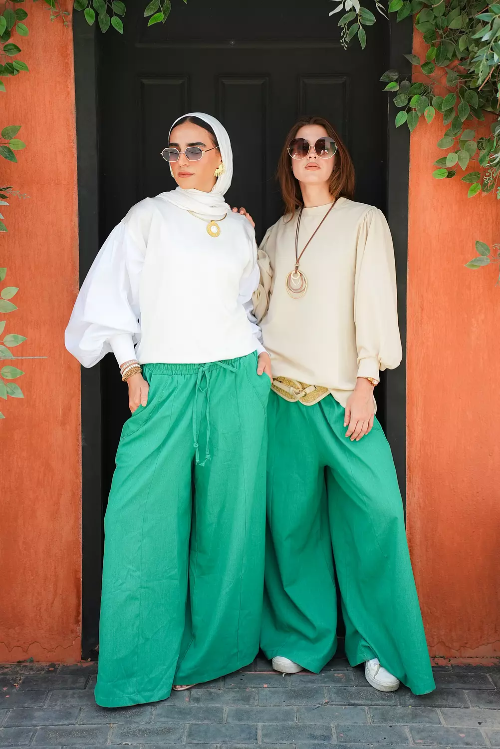 Green linen 3