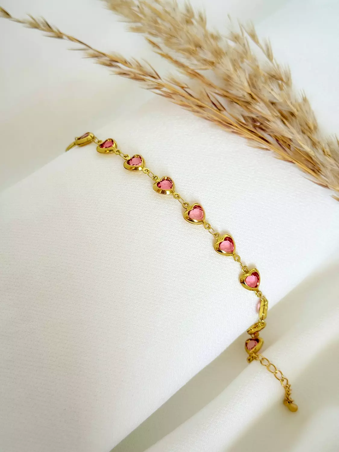 Heart shaped stainless steel bracelet 🩷 3