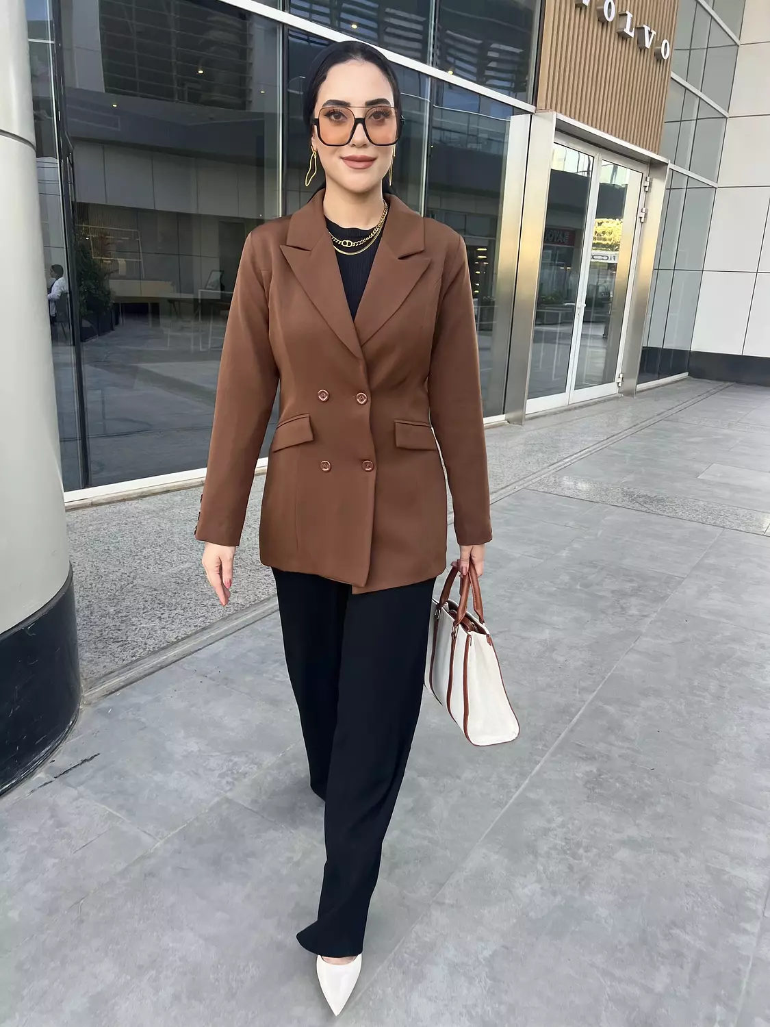 Brown blazer image