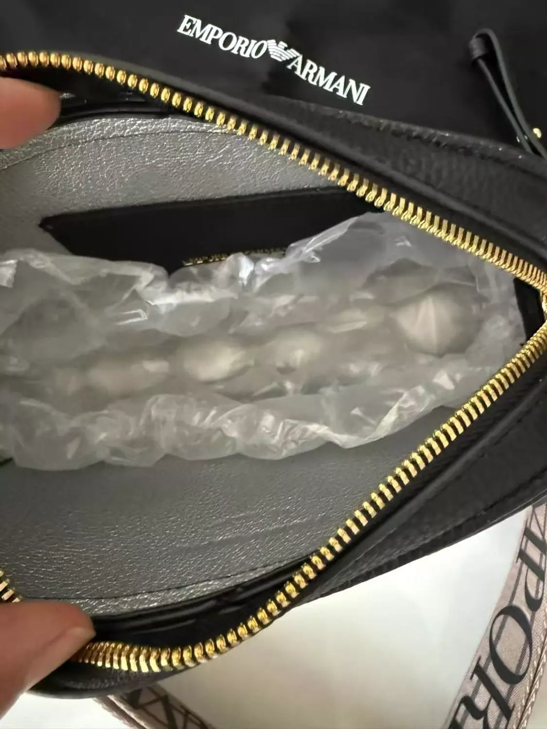 Emporio Armani Piped Camera Bag 2