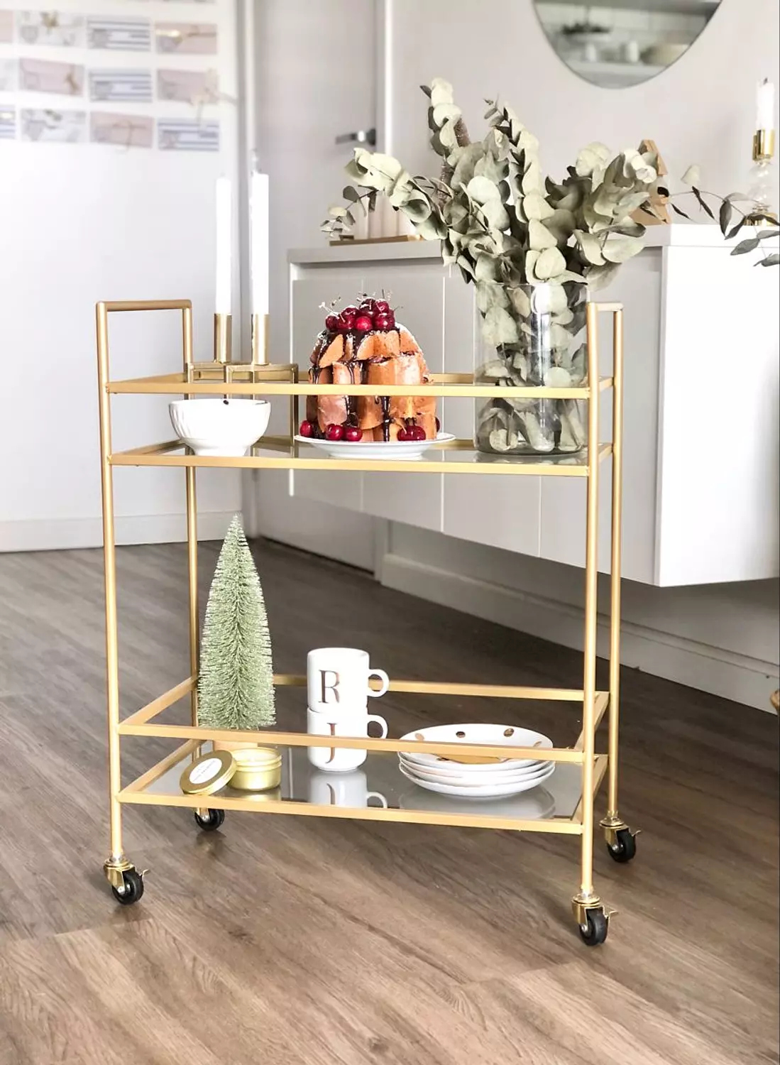Serving trolley 40*60*75 cm image