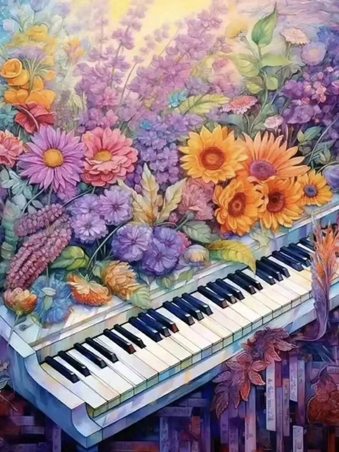 Diamond Painting- Piano image