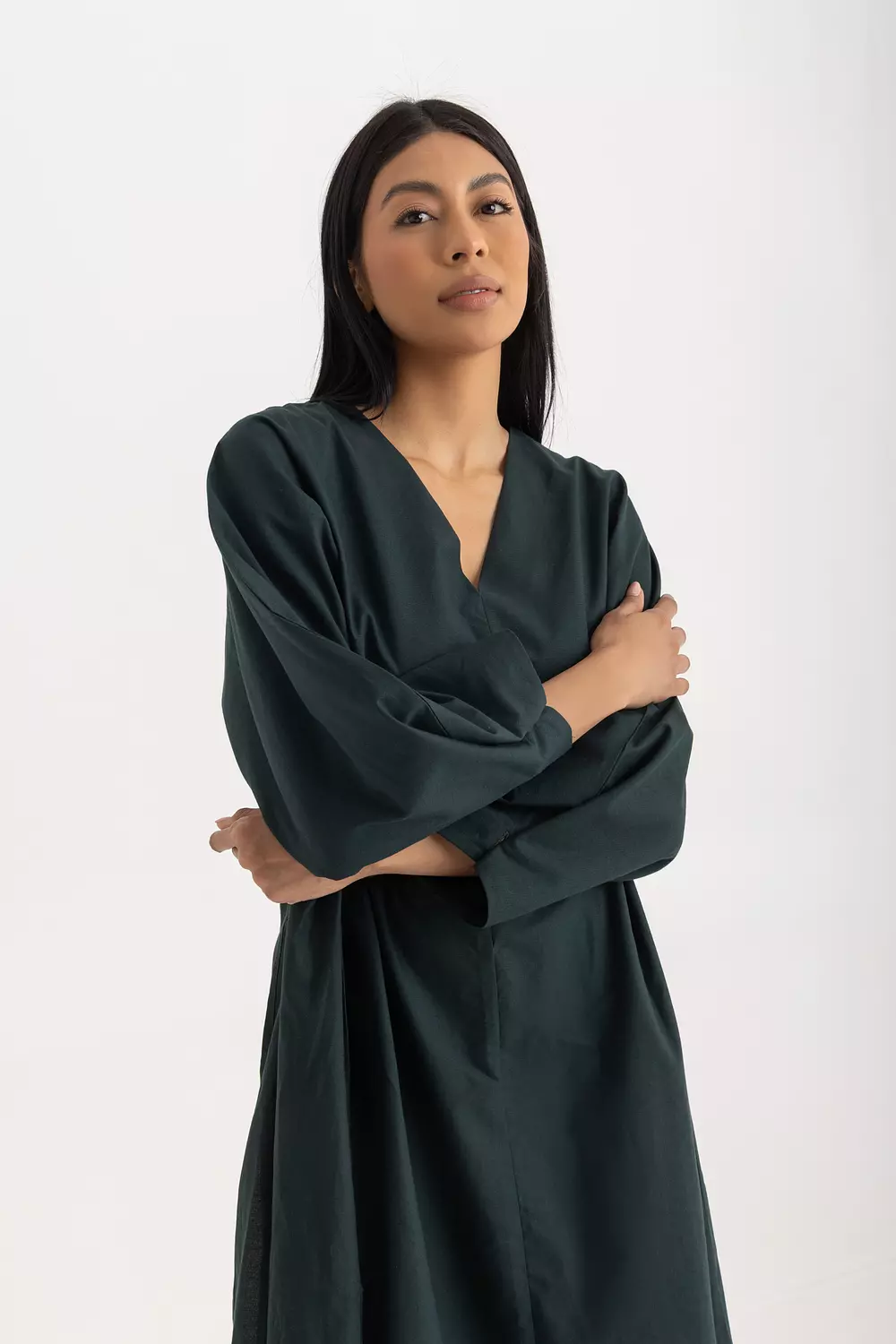 The Aline Oxford Relaxed Dress 2