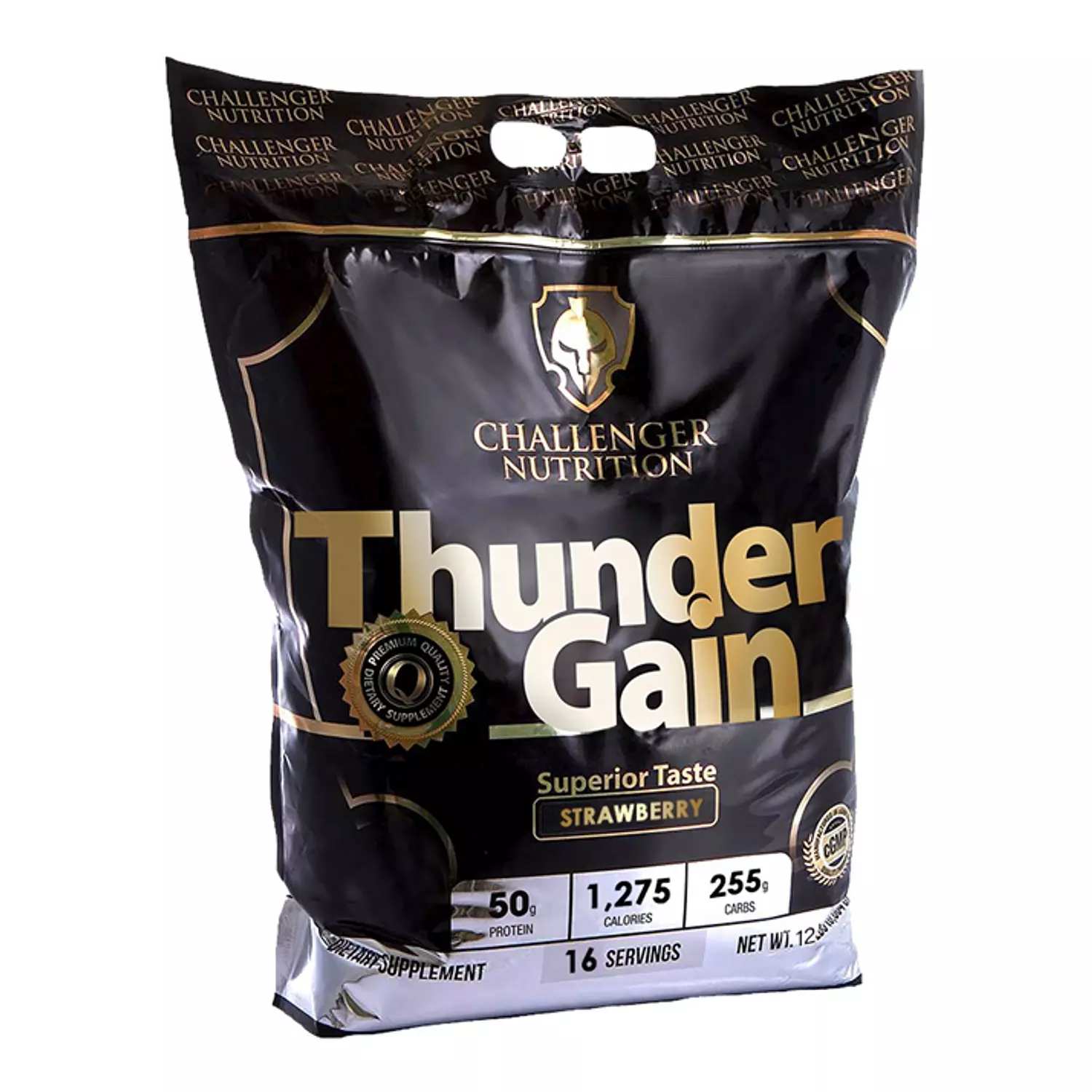 Challenger Thunder Mass Gainer bucket + 5kg - 16serv