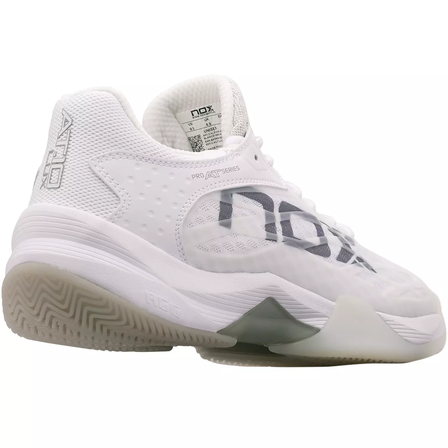 Nox AT10 Lux Shoes White/Grey 2025 7