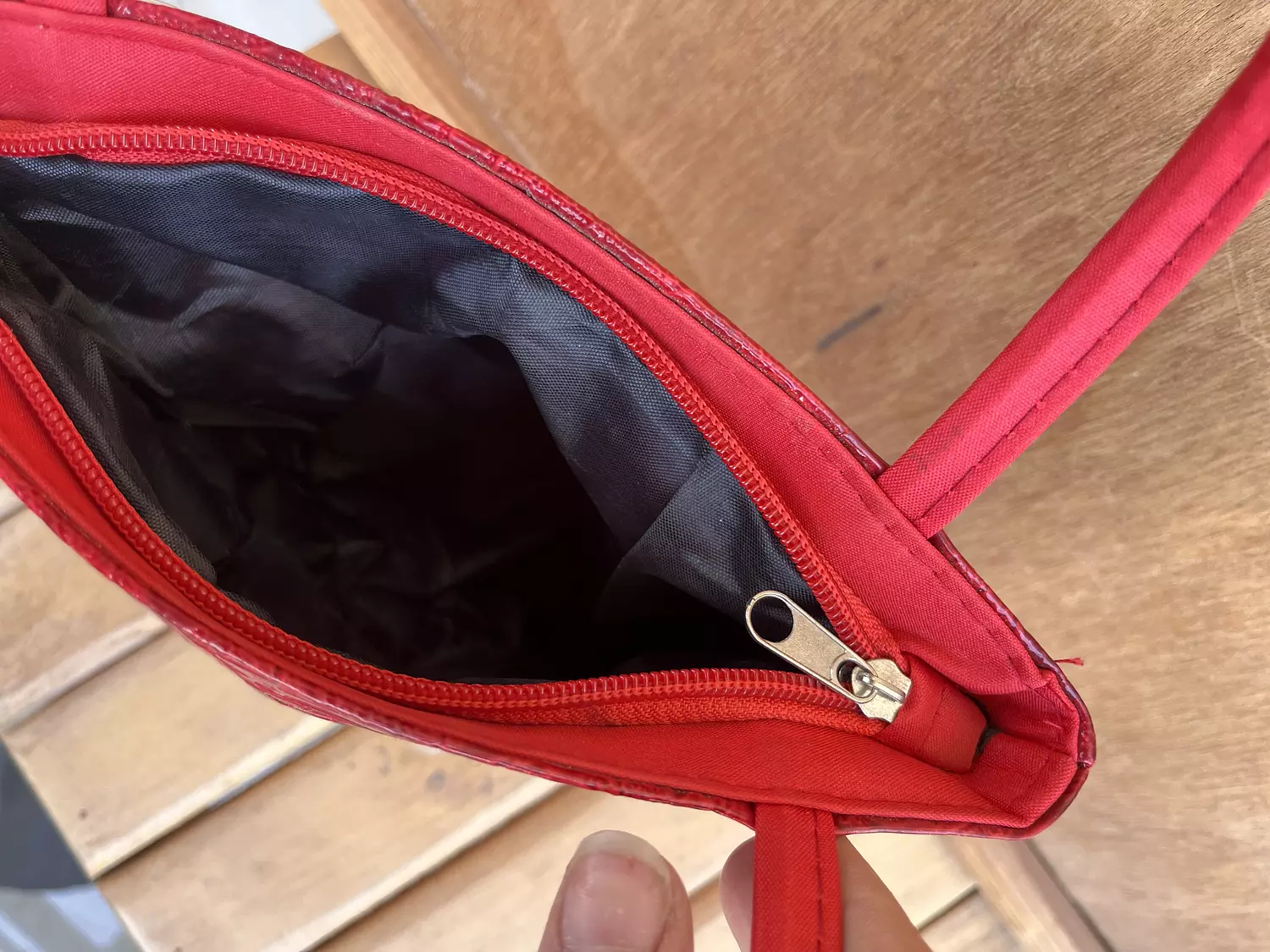 Mini red summer bag 4