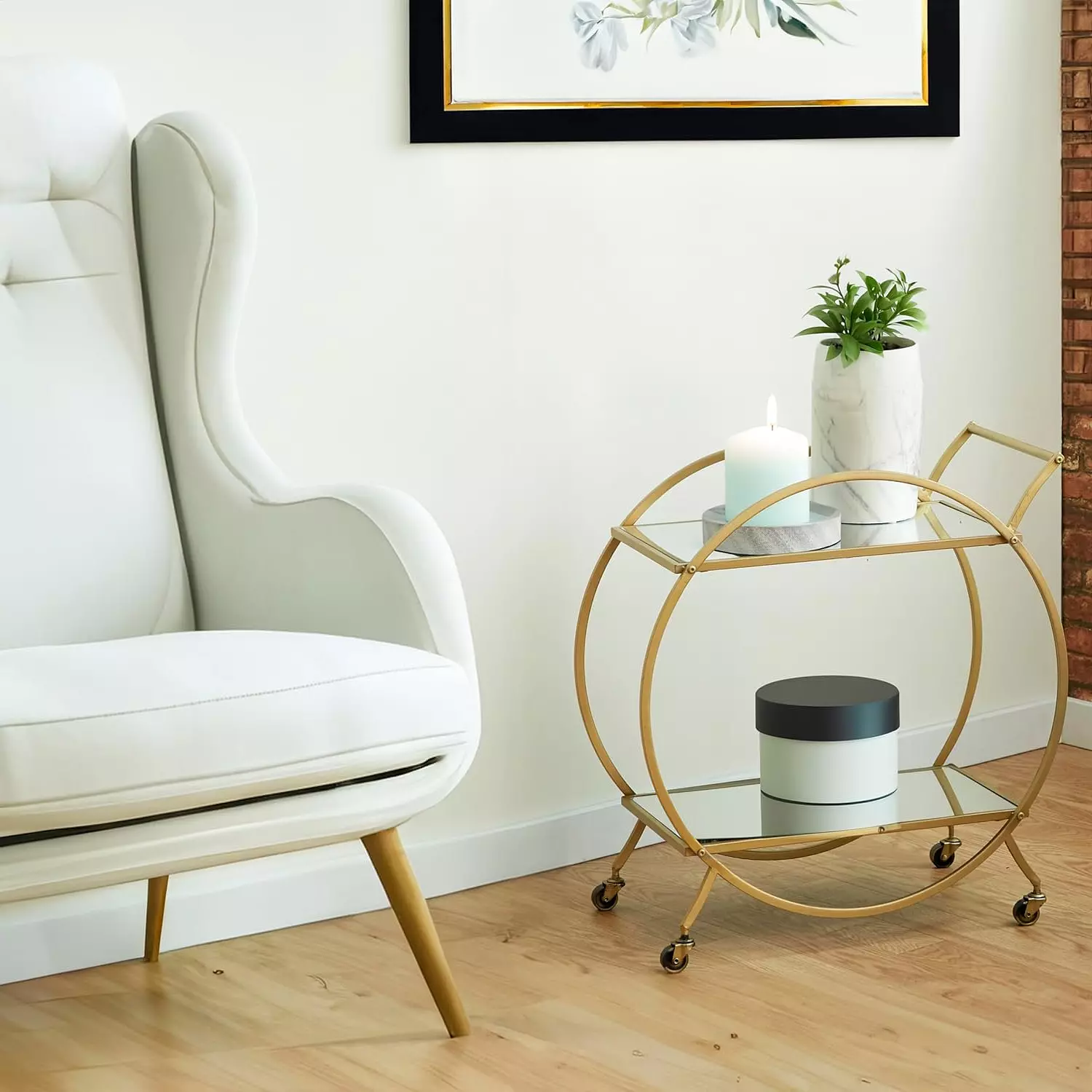Serving trolley 40*80*80 cm hover image
