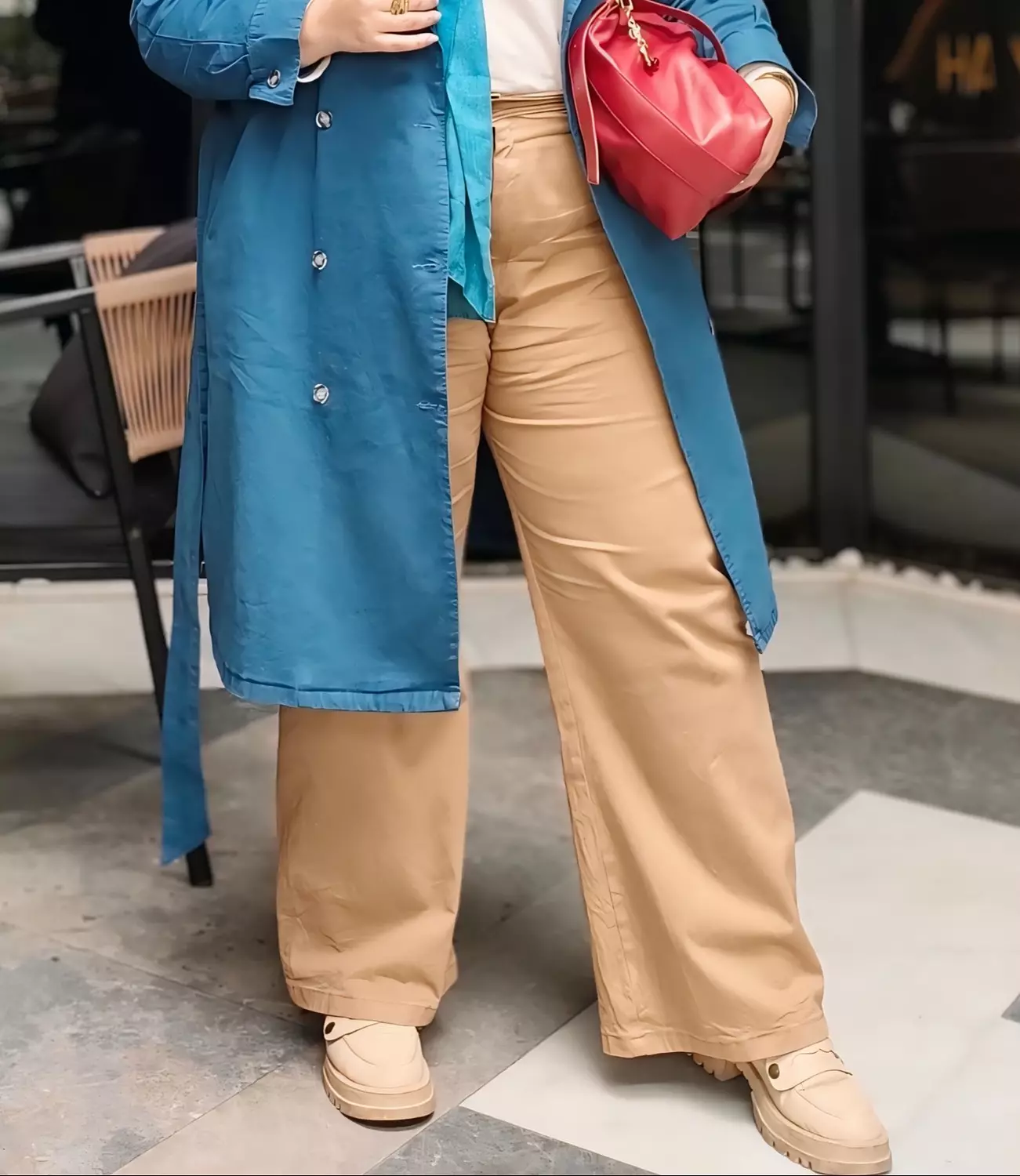 Joker pants (in camel) image