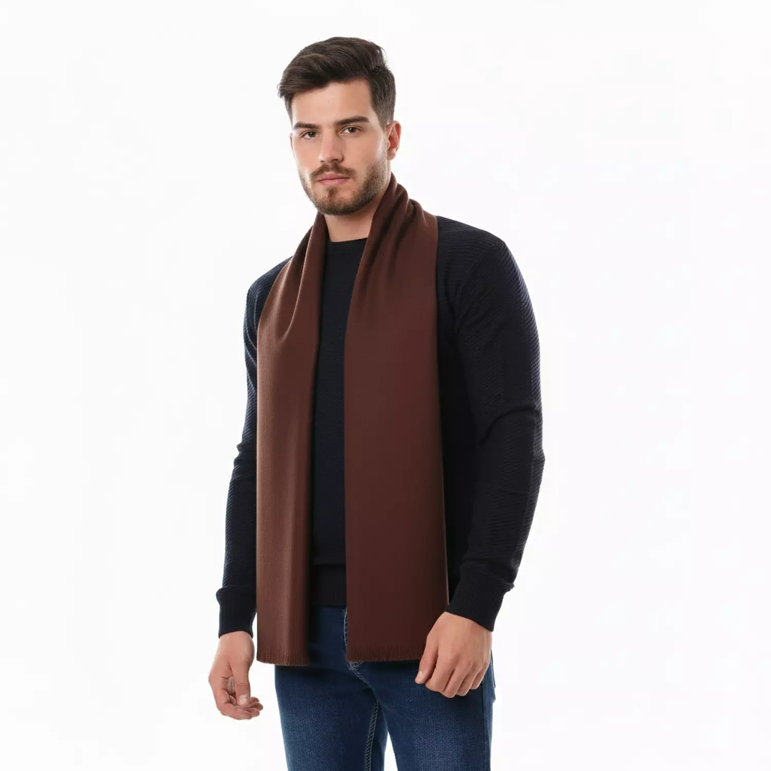 كوفيه كلاسيك سادة - 5023 - بني غامق hover image