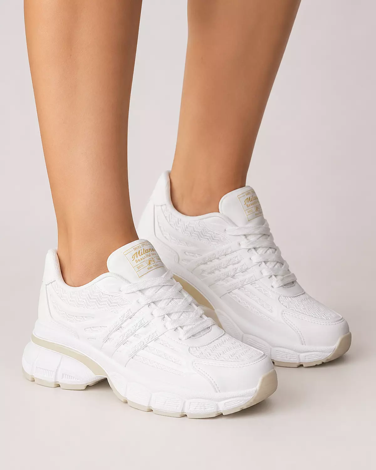 Milano women’s chunky sneakers hover image