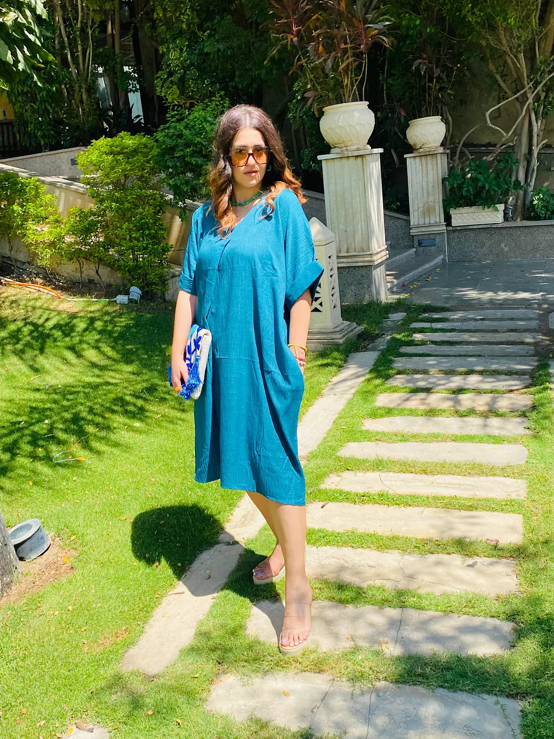 petroleum oversized dress 2