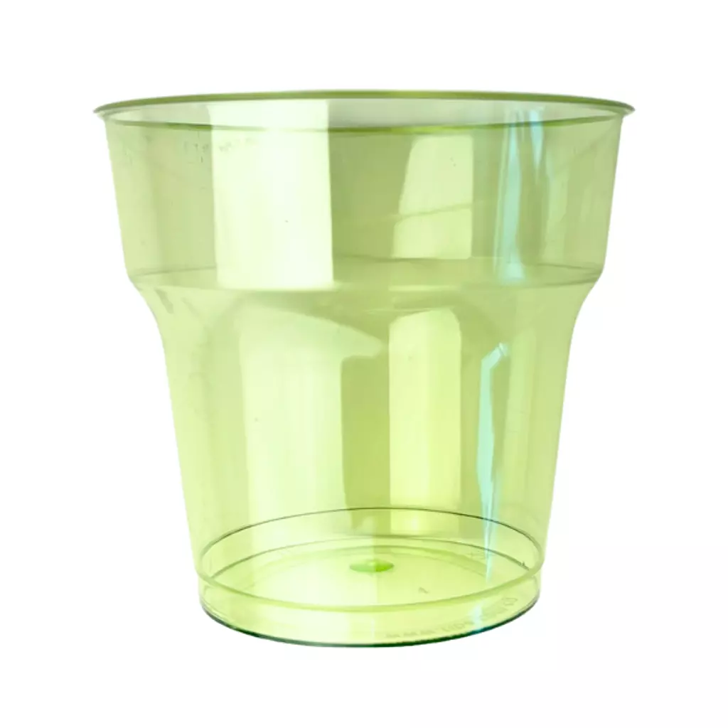 Green Plastic Cups