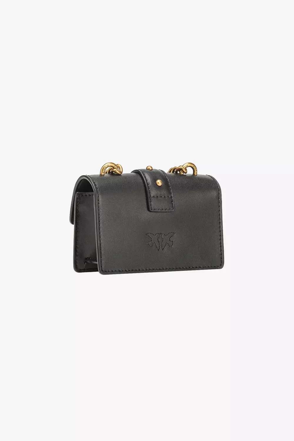 Micro Love Bag One Simply BLACK-ANTIQUE GOLD 5