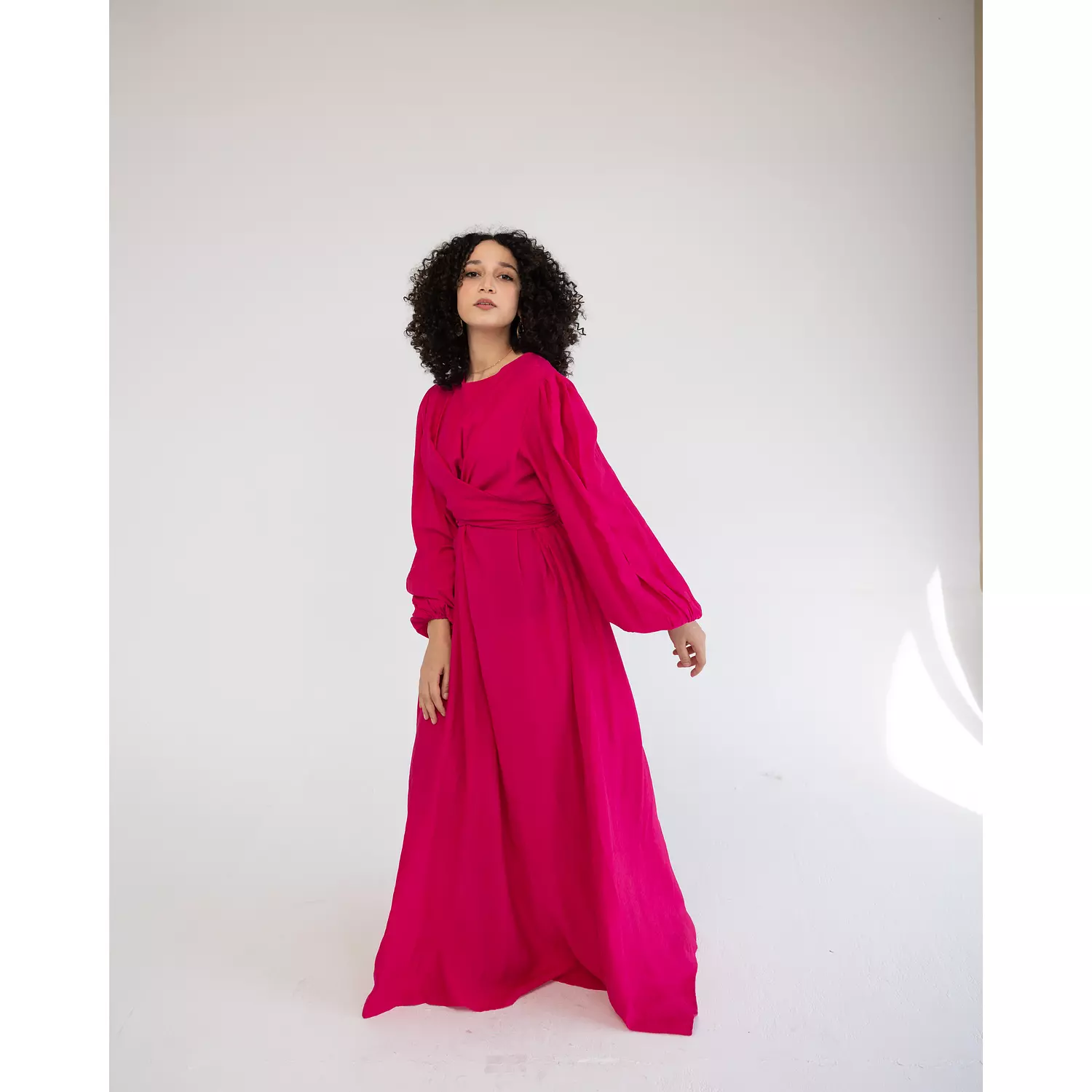 Hot Pink Summer Dress 1
