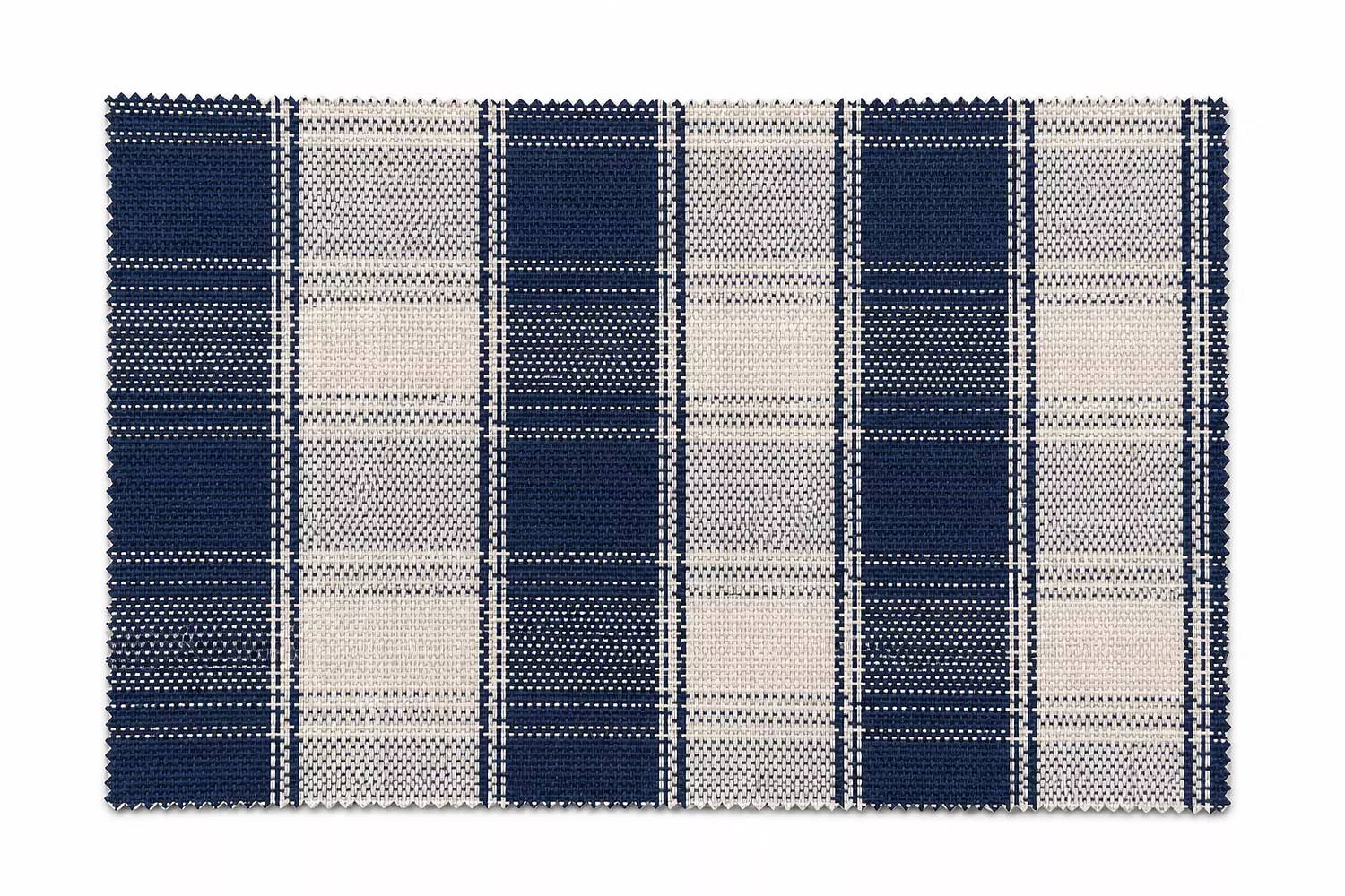 Woven Plaid Table Mat - Set of 6   2