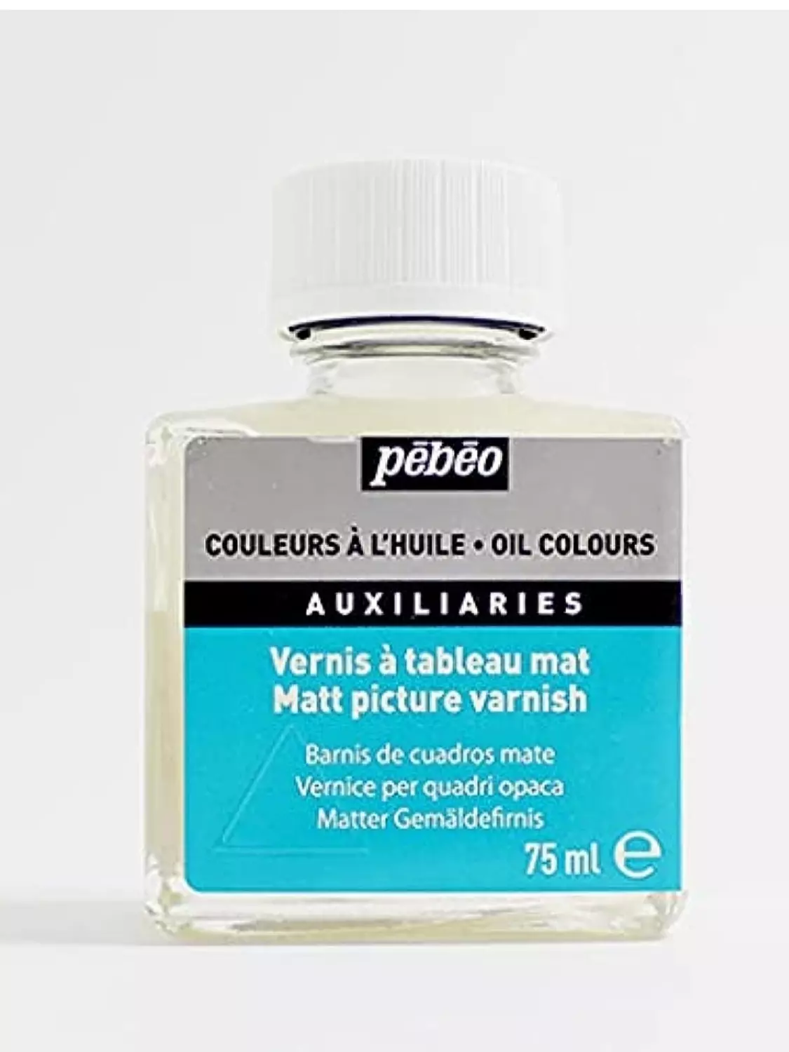Pebeo Auxiliaries Vernis à tableau mat  Matt Picture Varnish ورنيش مط ببيو لالوان الزيت  image