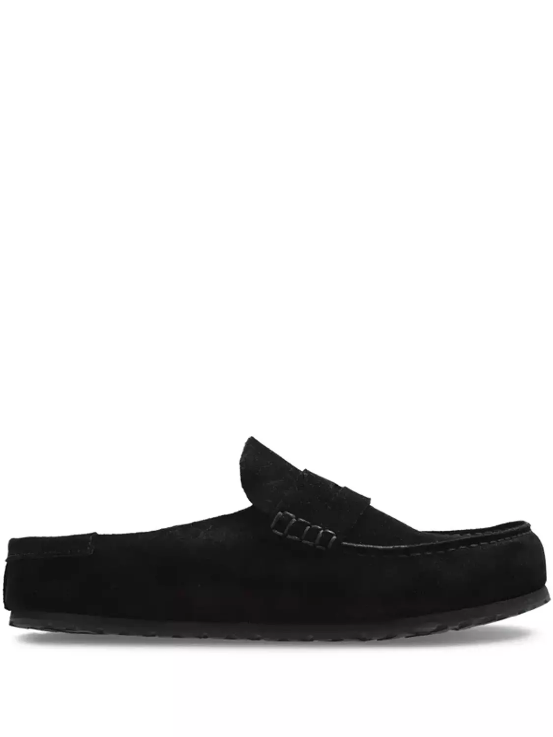 Birkenstock   Naples   suede   loafer-style   mules image