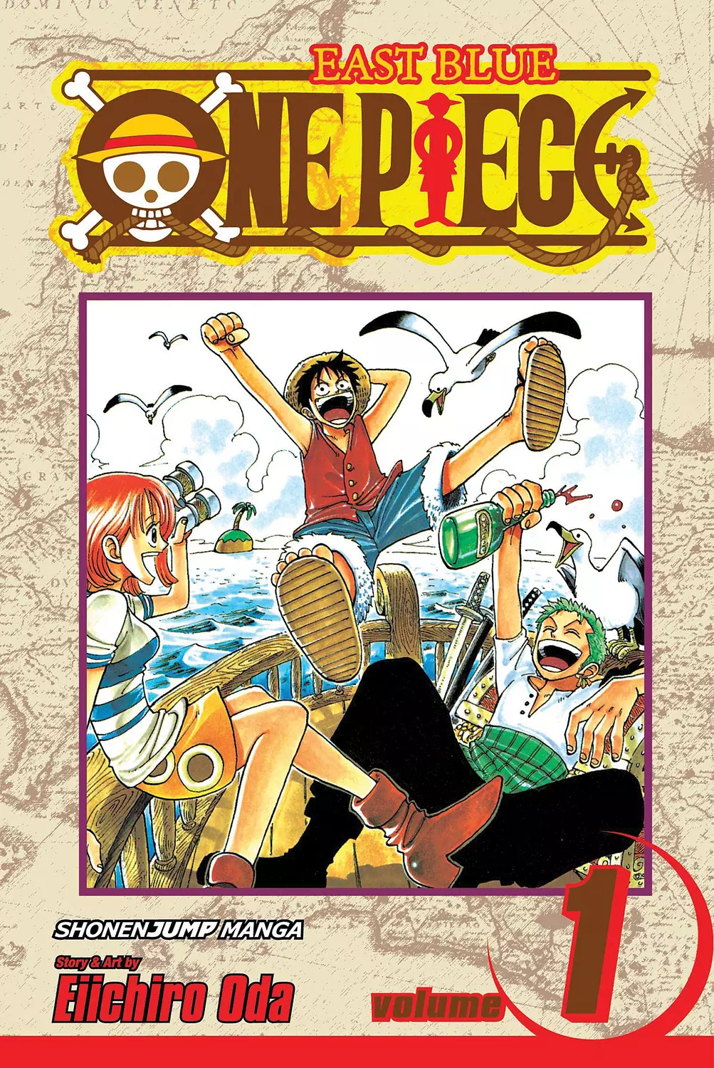 <h4><span style="color: rgb(23, 23, 23)">One Piece, Vol. 1</span></h4>