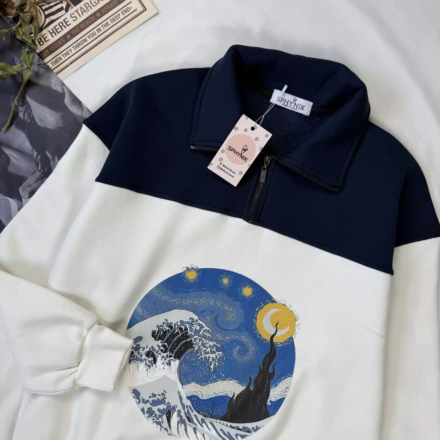 Quarter Zip Up Sweatshirt 2